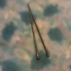 古道具　骨董　火箸　鉄製