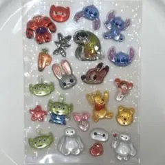 松*美様 【正規品】ボンボンドロップシールミニ 6種 ディズニー おすそ分け