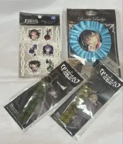 DIABOLIK LOVERS シール　キーホルダー　バッジ　ディアラバ　4点