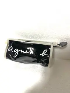 agnes b. アニエスベー エナメル ポーチ 化粧 レディース