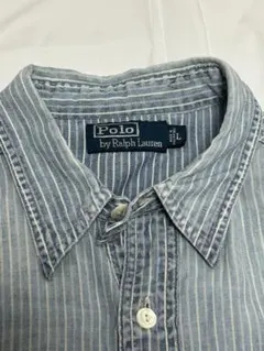 30sビンテージラルフローレンチンストUSNAVYシャンブレーシャツRRL好きに