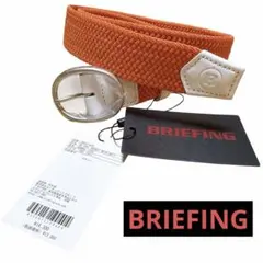 【新品】BRIEFING ブリーフィング　メッシュベルト　レディース　オレンジのサムネイル