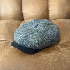 【高級老舗ブランド】STETSON ハンチング ハリスツイード