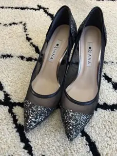 【極美品】 ダイアナ パンプス ポインテッドトゥ グリッター ハイヒール♡