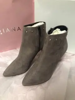 DIANA ショートブーツ 23.5cm