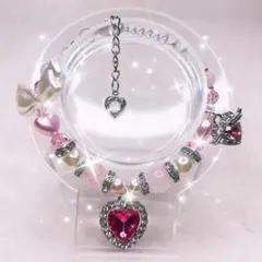 ゆうゆうメルカリ便☆量産型天然石ブレスレットNo.8