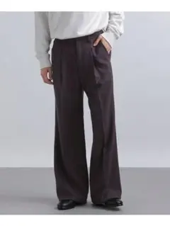 HARE　カラーワイドフレアパンツ　レッド