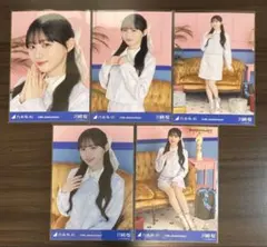 乃木坂46 生写真 5種コンプ 大越ひなの 14周年記念 アニバーサリー