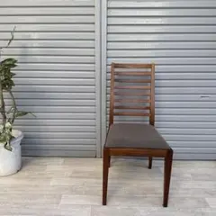 秋田木工 ダイニングチェア①（大塚家具） 秋田木工 ダイニングチェア「16B-OU」ブナ材 ウォールナット色