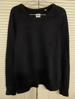 UNIQLO 黒 Lサイズ　スウェット　346−075867131−011
