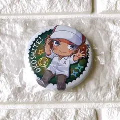 甲斐裕次郎 新テニスの王子様 おこして！でふぉめ 缶バッジ