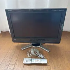 SHARP AQUOS 20型 LC-20D30 リモコン B-CAS付のサムネイル