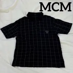 MCM ポロシャツ　メンズ　ブラックMサイズのサムネイル