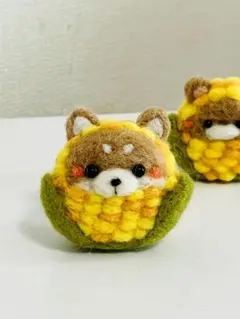 ご確認ページです♡ミニミニ麻カゴのストラップ♡みつばちシュナウザー