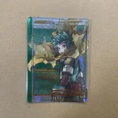 ヒロアカ ヒロアカ展 原画展 コレクションカード 緑谷出久