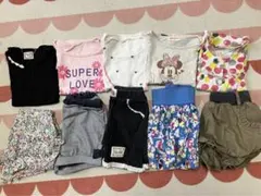 まとめ売り　女の子　夏服　半袖　ズボン　90〜95