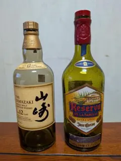 空瓶 山崎12年 Jose Cuervo 2本セットのサムネイル