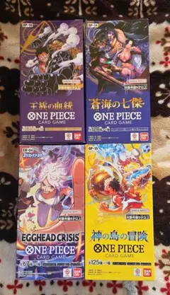 ONE PIECE カードゲーム 4ボックスセット