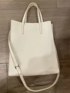 未使用　YAHKI ホワイト トートバッグ