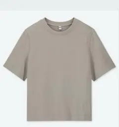 ユニクロ　クロップドクルーネックTシャツ