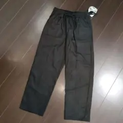 黒 ワイドパンツ