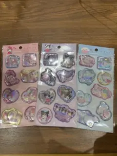 クロミ シナモン マイメロ サンリオ ウォーターシール 正規品 3枚セット