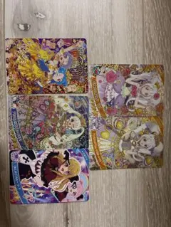 アイプリ　レアカード　アニメキャラクター トレーディングカード 5枚セット