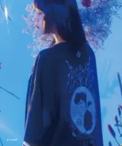 伊藤潤二×REFLEM 四つ辻の美少年Tシャツ/Blackのサムネイル