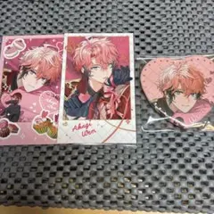 にじさんじ　赤城ウェン　Melty Valentine　チェキ　缶バッジ