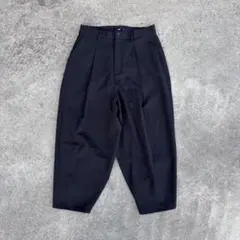 HARE ワイドテーパードパンツ ブラック Sサイズ モード