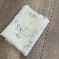 スリーコインズ　カフェカーテン　ミモザ