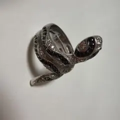 希少　アヴァランチ　スネークリング　silver 9号　美品のサムネイル
