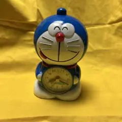 ドラえもん 置時計 青