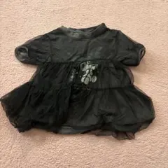 クロミ チュール付きTシャツ
