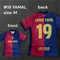 s*y様 #19 LAMINE YAMAL size:M FCバルセロナユニホー s*y様 #19 LAMINE YAMAL size:M FCバルセロナユニホー - メルカリ