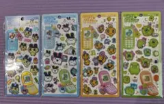 たまごっち シール 4枚 平成ハッピーフォン