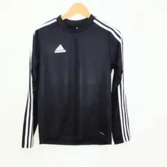 adidas ブラック 長袖ジャージ J160　新品　未使用品