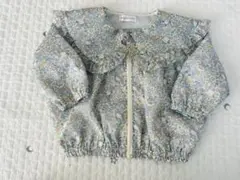 花柄フリルジャケット　90㎝のサムネイル