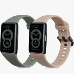 kwmobile Huawei Band 6/6 Pro ベルト 2本