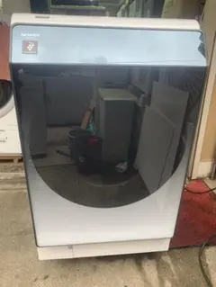 22年製 シャープドラム式洗濯乾燥機11k/6k 洗剤自動投入 ES-WS14