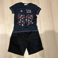 le coq sportif 星柄と無メーカーハーフパンツセット