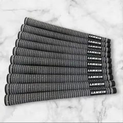 しっとり手に馴染むLAMKIN 重量:47.95±0.25gグリップ10本セット - メルカリ
