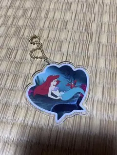 Disney アリエル シェル型キーホルダー