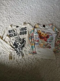 ヒスミニ　HYSTERIC MINI長袖カットソー 2枚セット