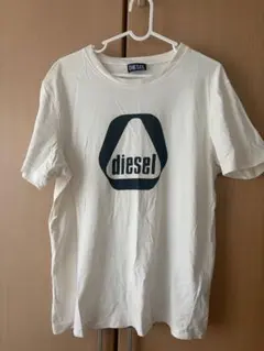 DIESEL ロゴプリント Tシャツ ホワイト