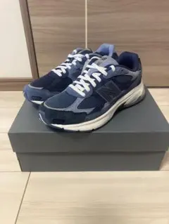 New Balance 27.0cm ネイビー beams 別注 限定 - メルカリ