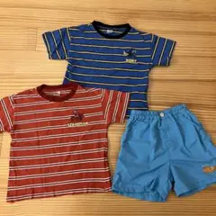 ディズニー 半袖Tシャツ＆ハーフパンツ 3点セット