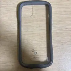 iFace iPhone15 ライトグレー