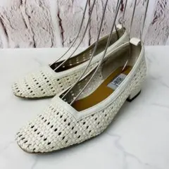 【極美品】Le Talon GRISE パンプス 厚底 メッシュ 22½