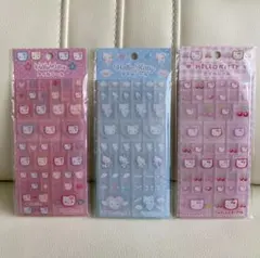 【正規品】ハローキティ90sタイルシール3枚セット